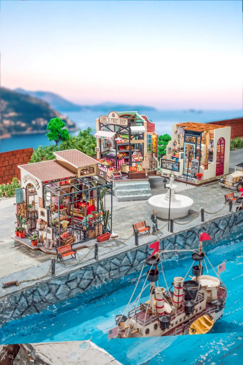 DIY Miniature House Kit- Bake Shop - Moon Room Shop and Wellness