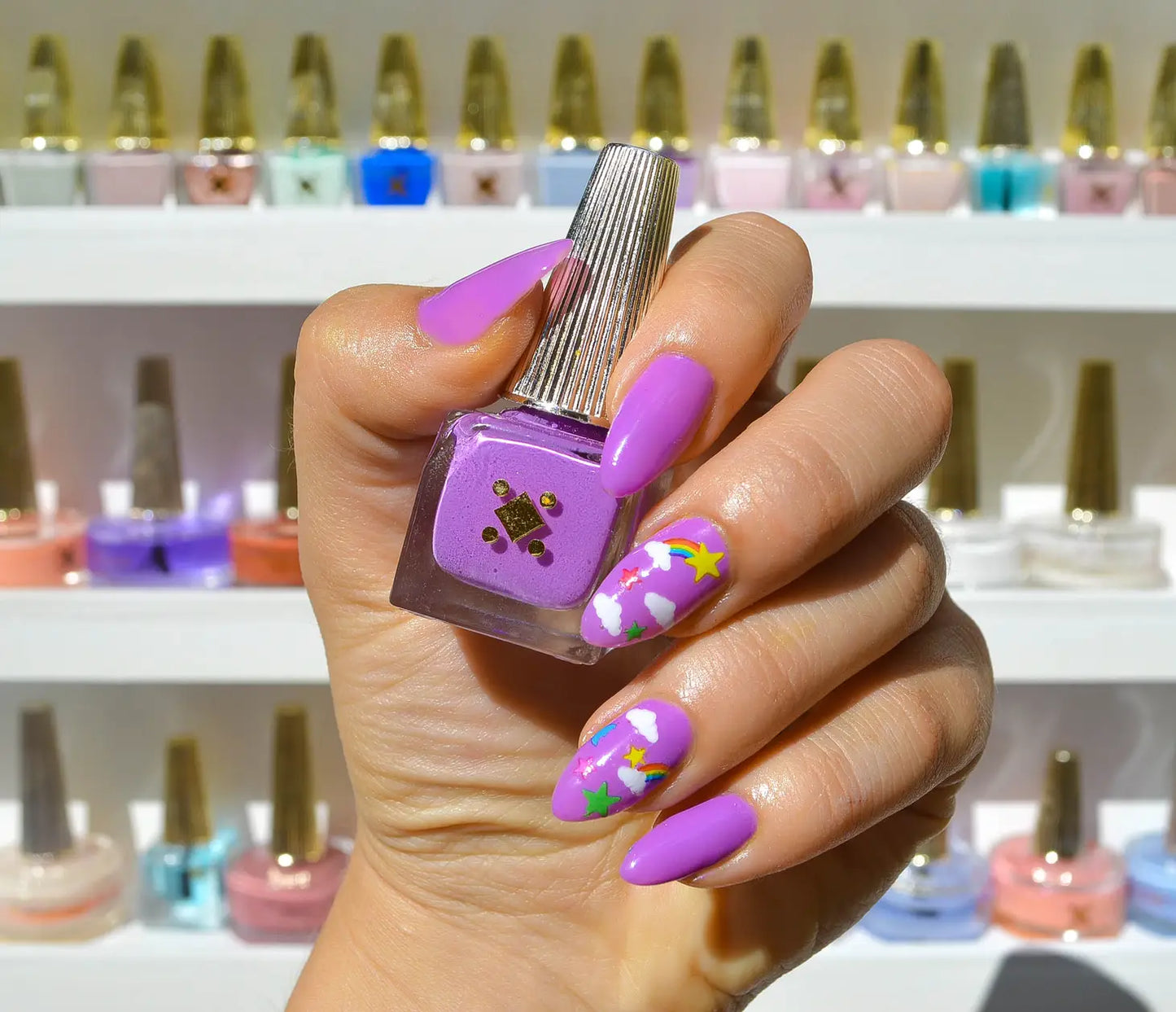 Lucky Charm Nail Art - Moon Room Shop and Wellness