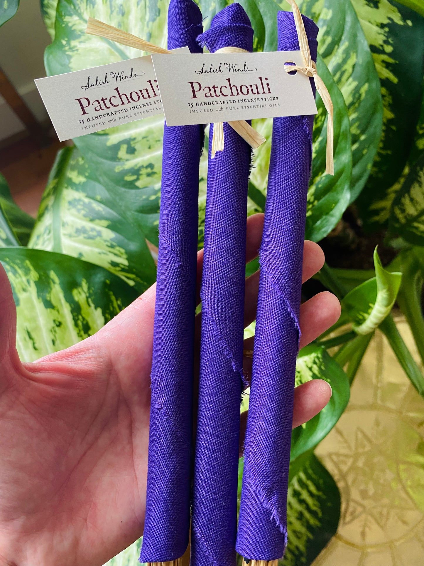 Salish Winds Local PNW Incense- Patchouli - Moon Room Shop and Wellness