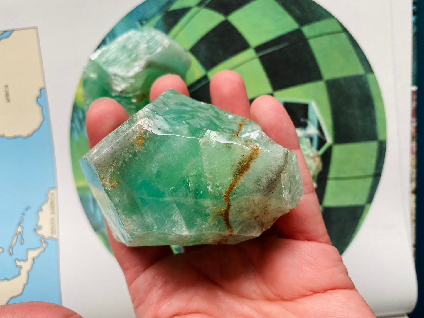 Green Calcite Chunk - Mexico - Moon Room Shop and Wellness