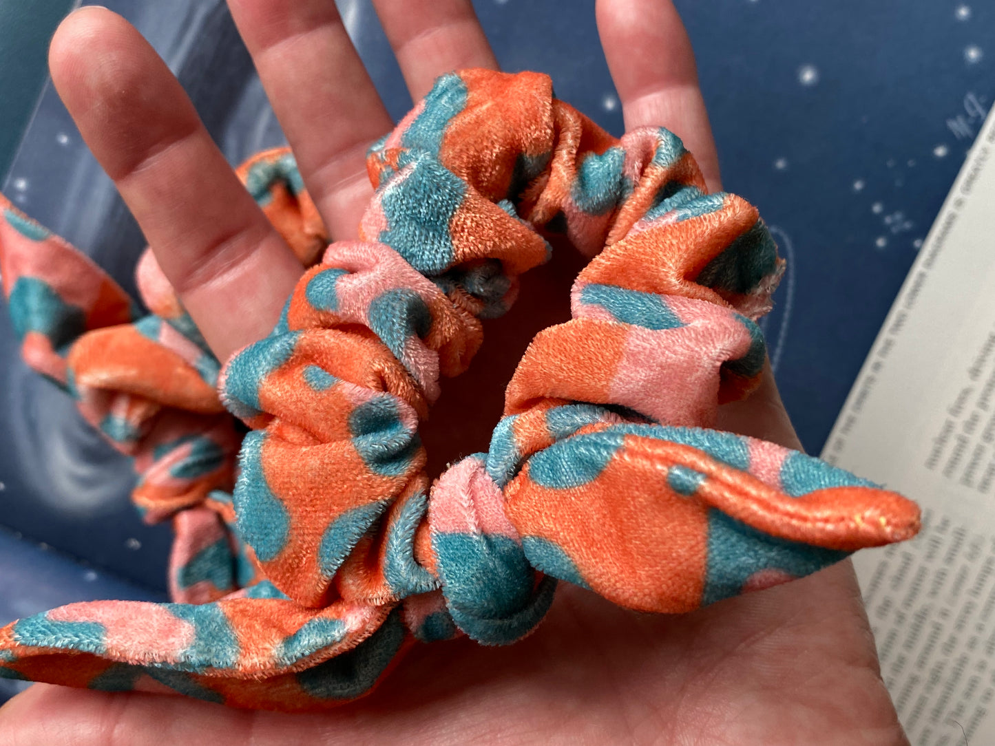 Leopard Velvet Scrunchies - Moon Room Shop and Wellness
