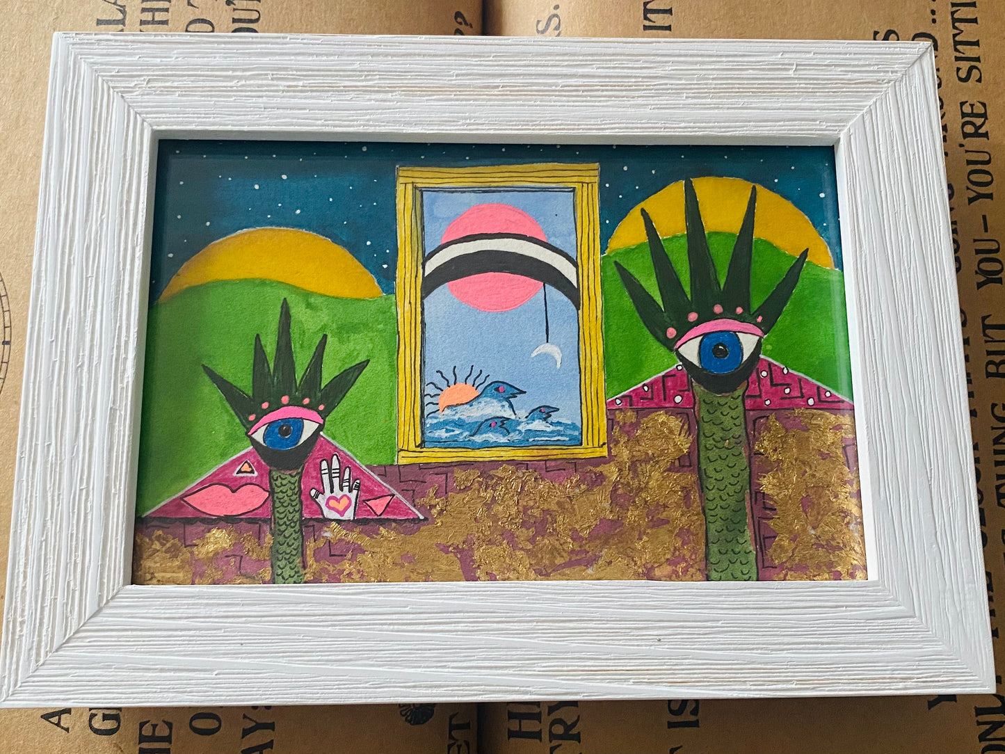Saturday Dream - Original 4x6 - Moon Room Shop and Wellness