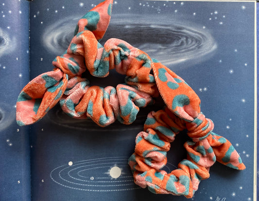 Leopard Velvet Scrunchies - Moon Room Shop and Wellness