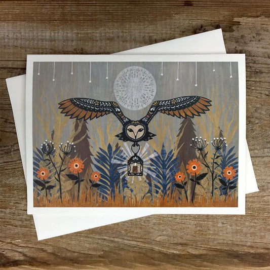 Lead Me Through the Darkness by Rural Pearl - Greeting Card - Moon Room Shop and Wellness