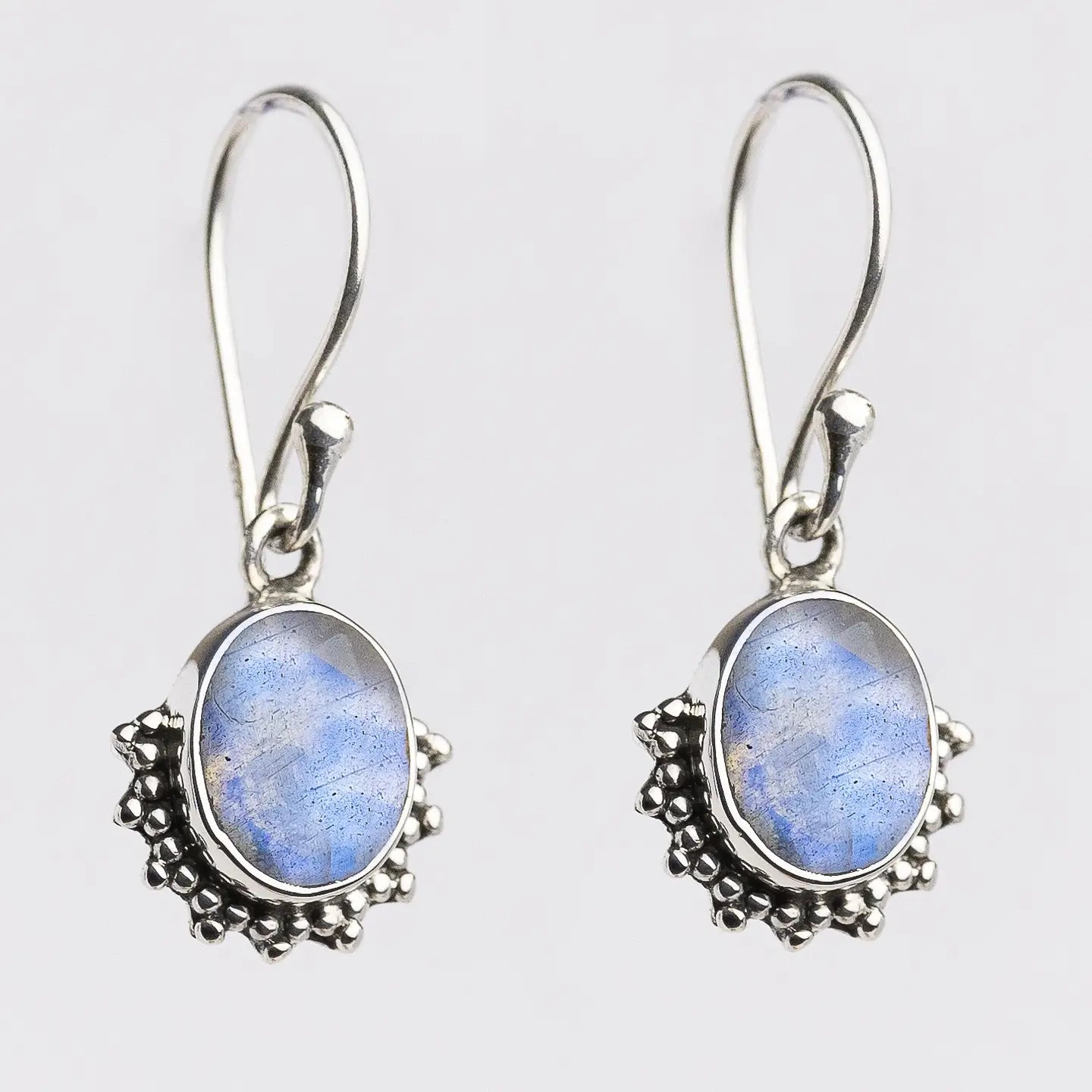Moonstone Sterling Silver Earrings - Moon Room Shop and Wellness