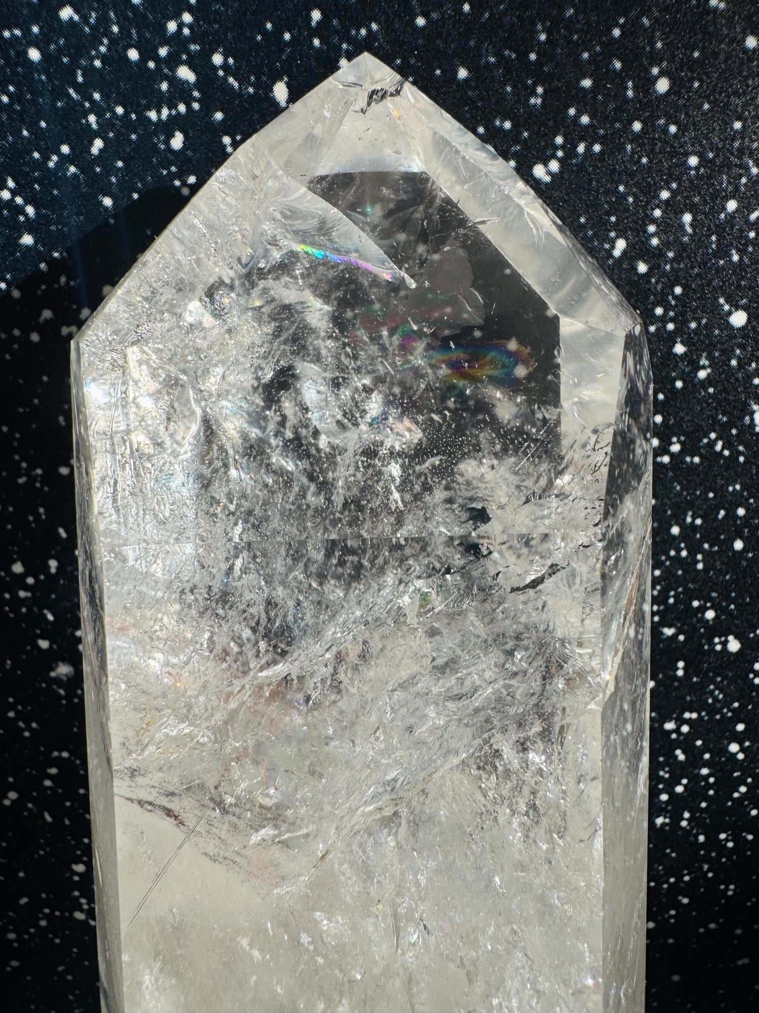 Clear Quartz Tower 1.02 pound  Brazil Beauty - Moon Room Shop and Wellness