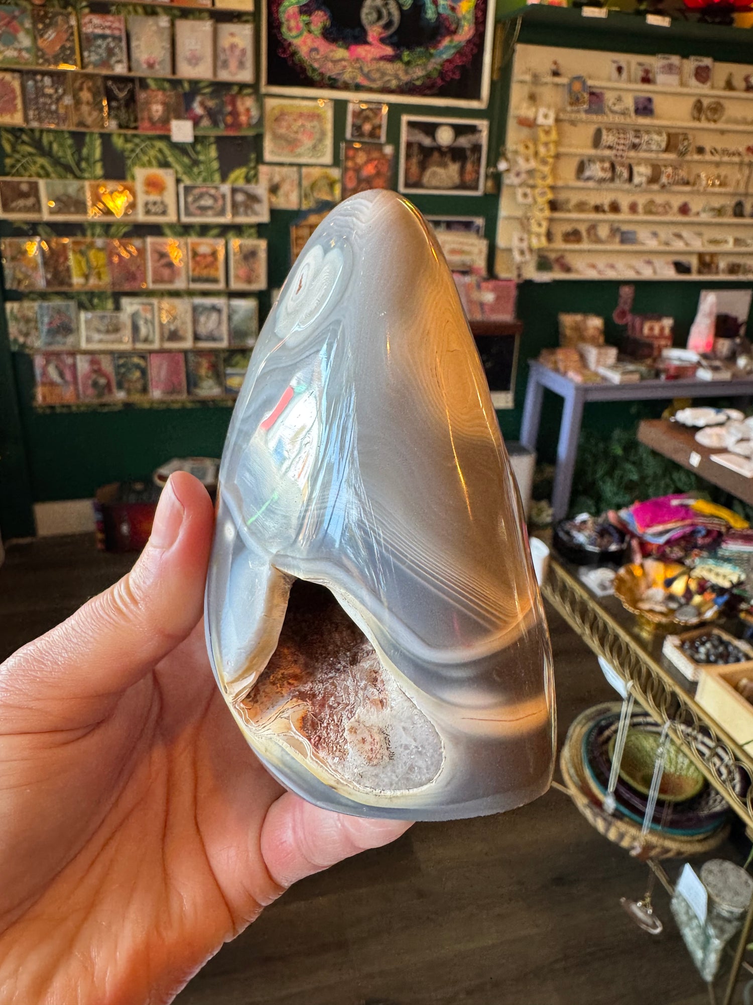 Orca Agate Freeform 1.67 lb - Moon Room Shop and Wellness