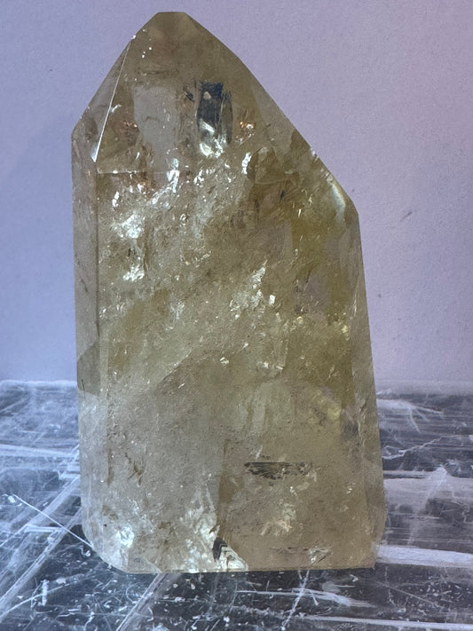 Lemon Quartz Tower 250 g Brazil Gorgeous - Moon Room Shop and Wellness