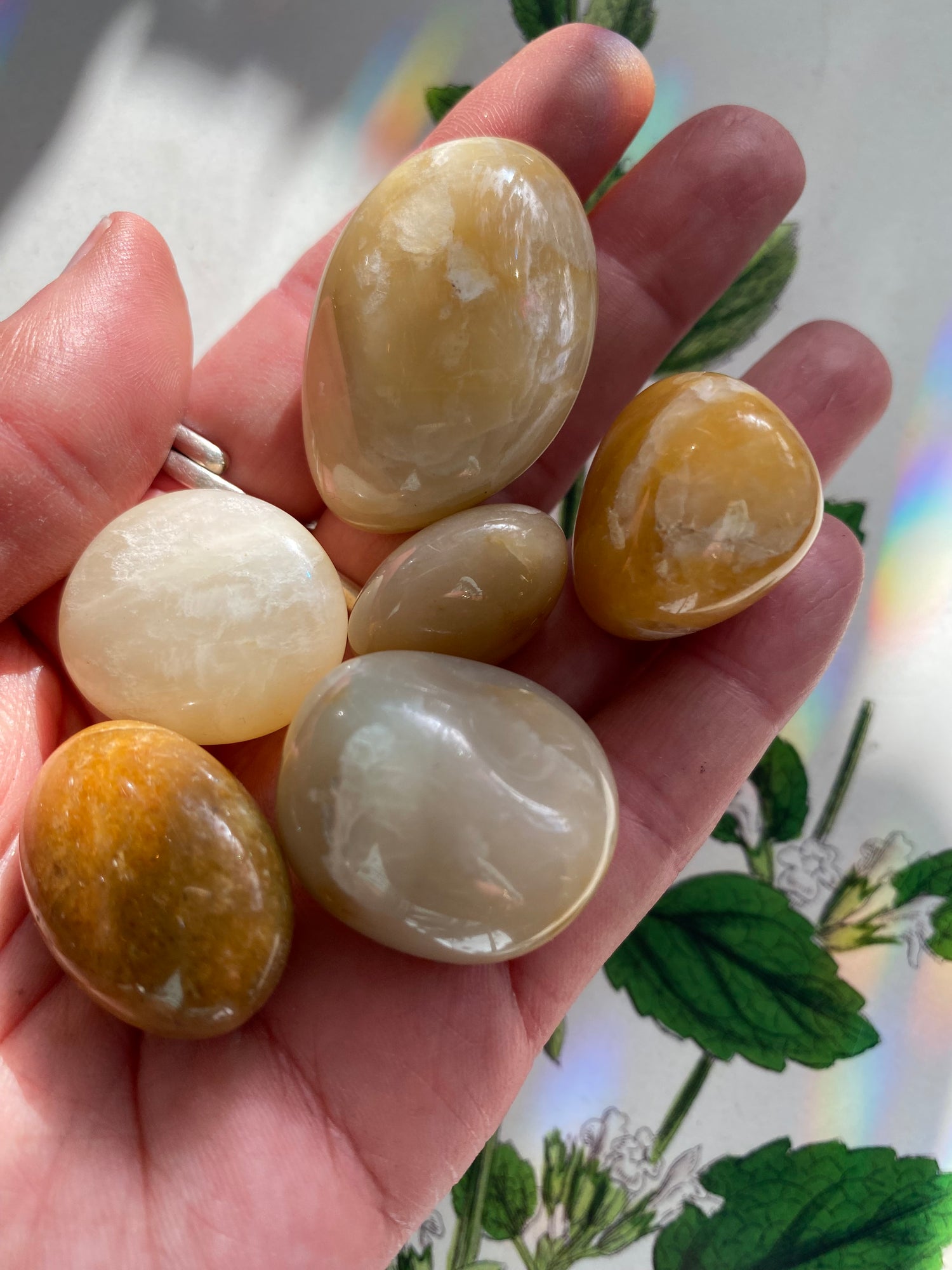 Yellow Jade Tumbled - Moon Room Shop and Wellness