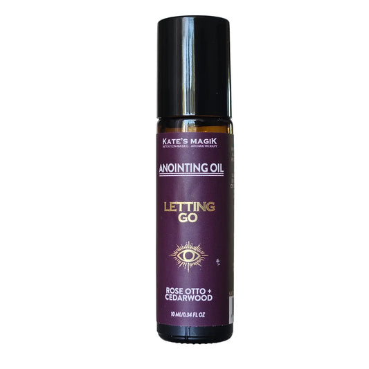 Letting Go Cedarwood Rose Essential Oil  Roll-On - Moon Room Shop and Wellness