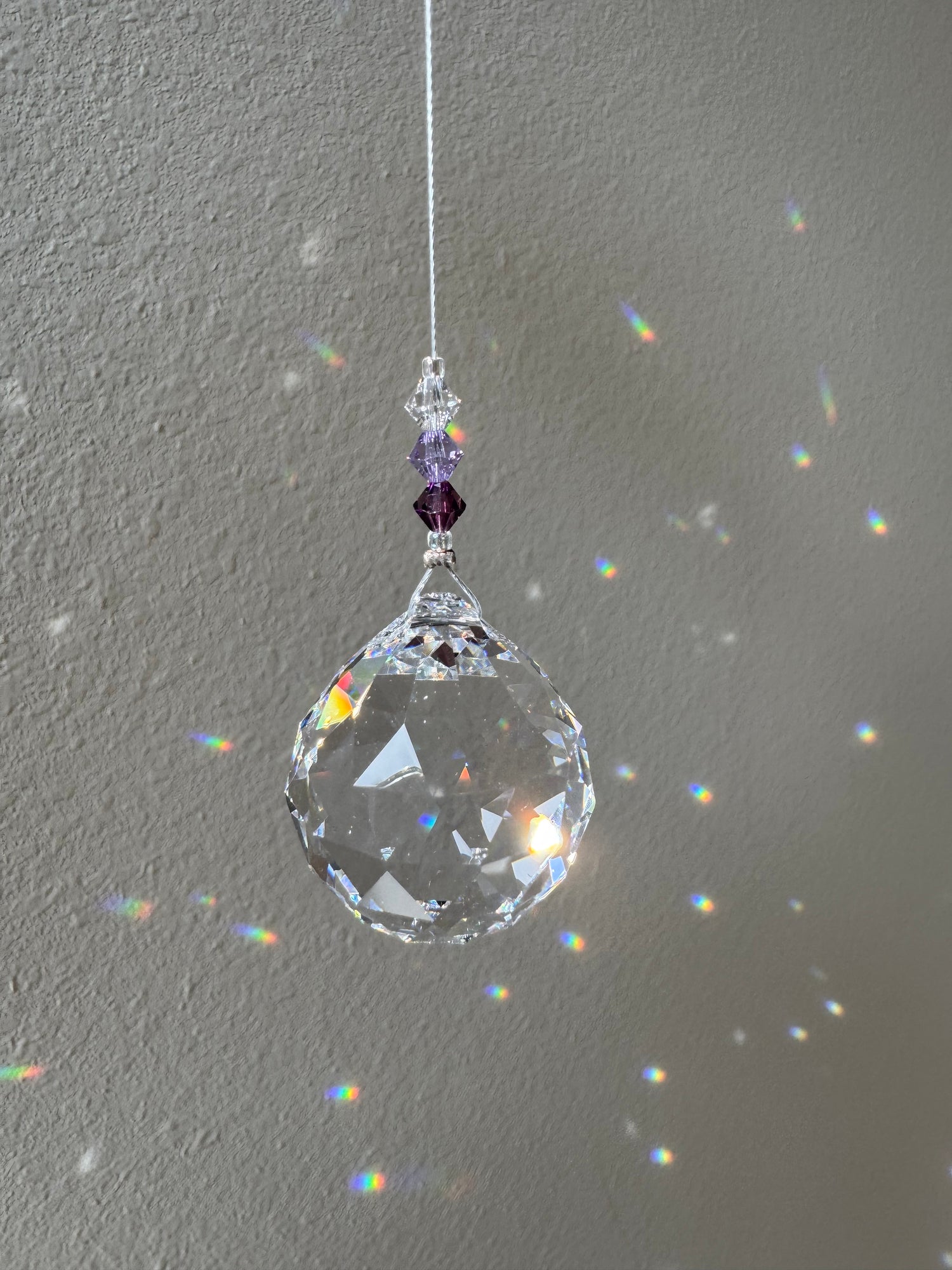 Magical Laurainbo Crystal Ball / Prism 30mm - Moon Room Shop and Wellness