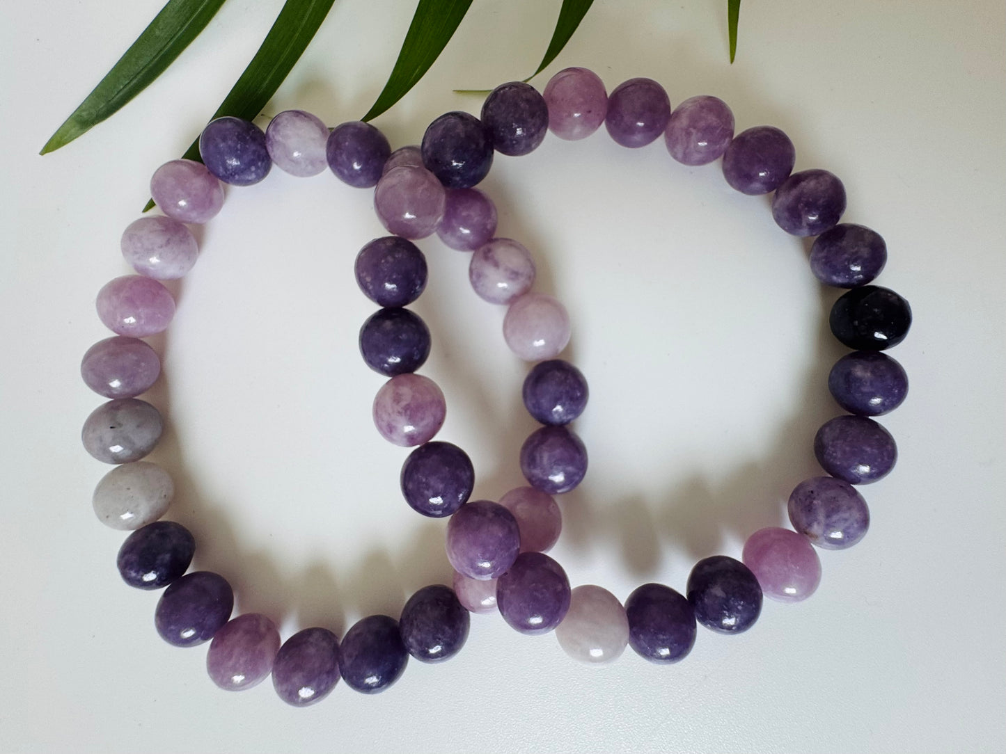 Lepidolite 8mm Stretch Bracelet - Moon Room Shop and Wellness