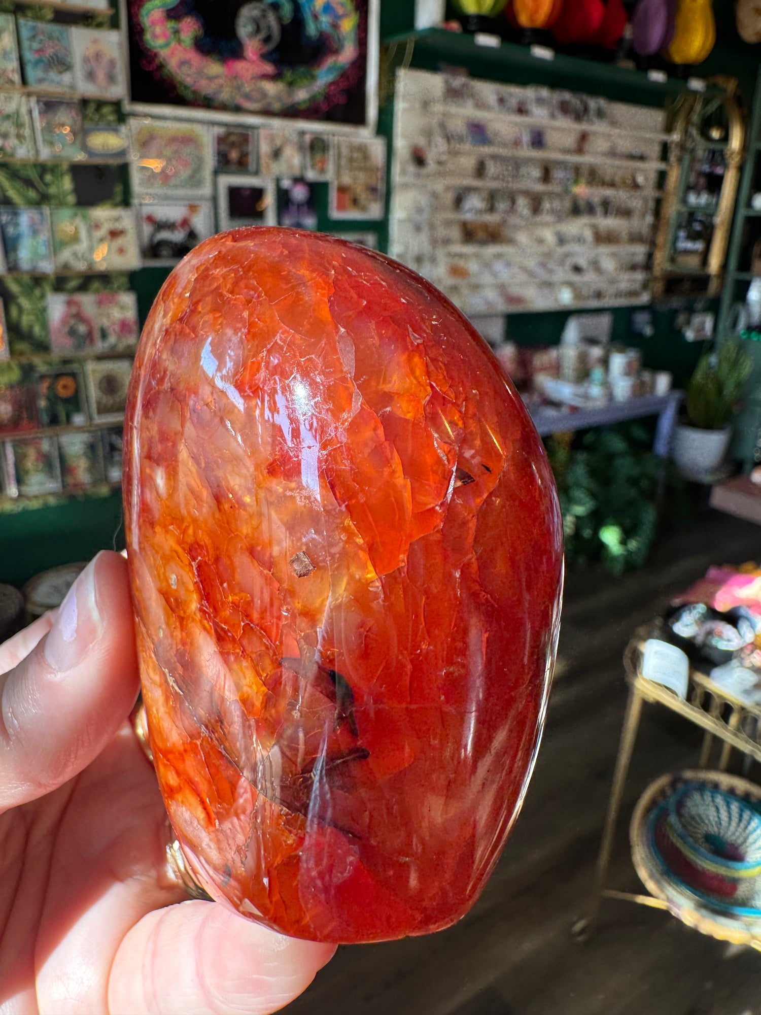 Carnelian Freeform 387 g Madagascar - Moon Room Shop and Wellness