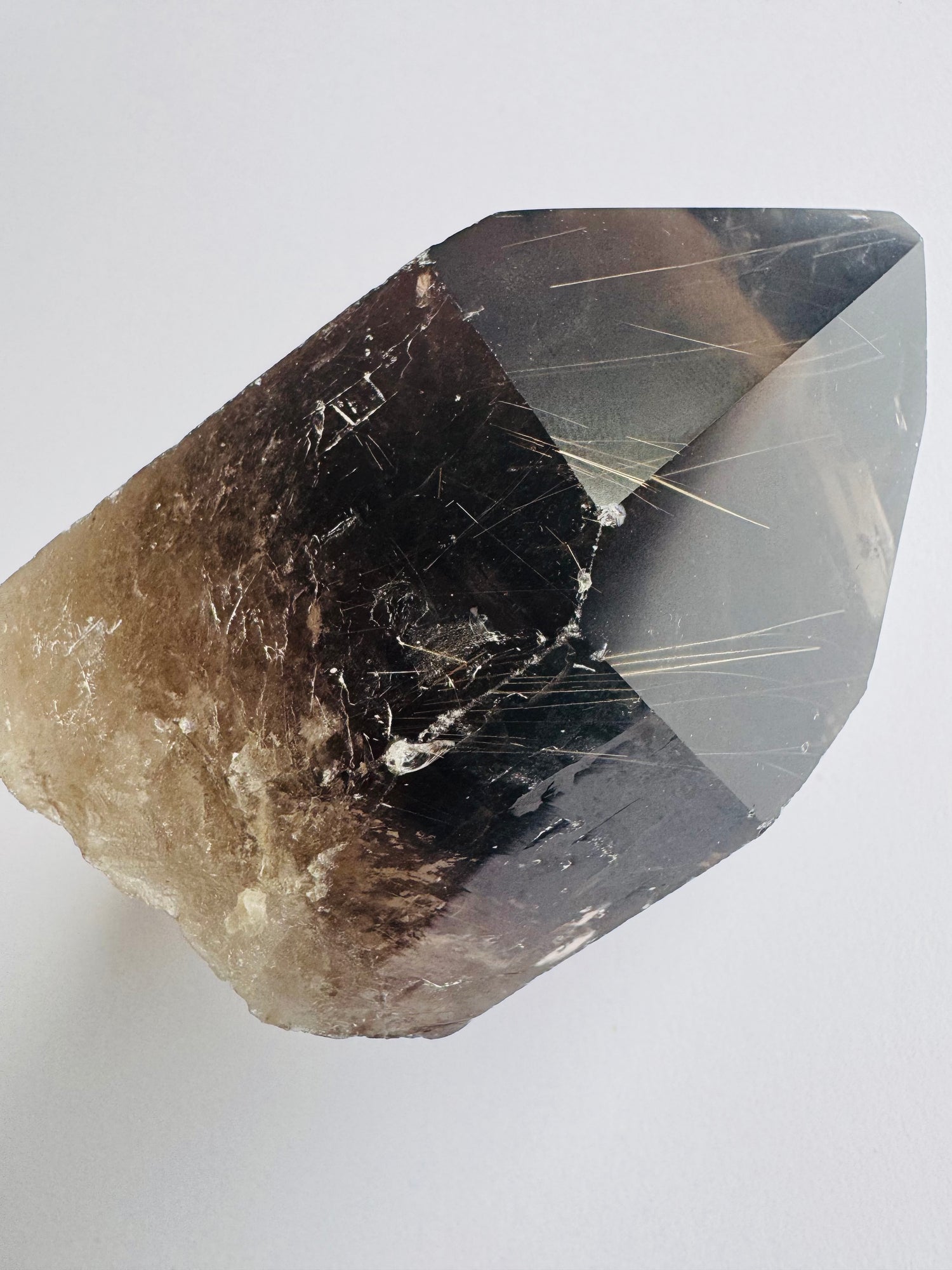 Smoky Quartz Rutilated Healing Point 256 g - Moon Room Shop and Wellness