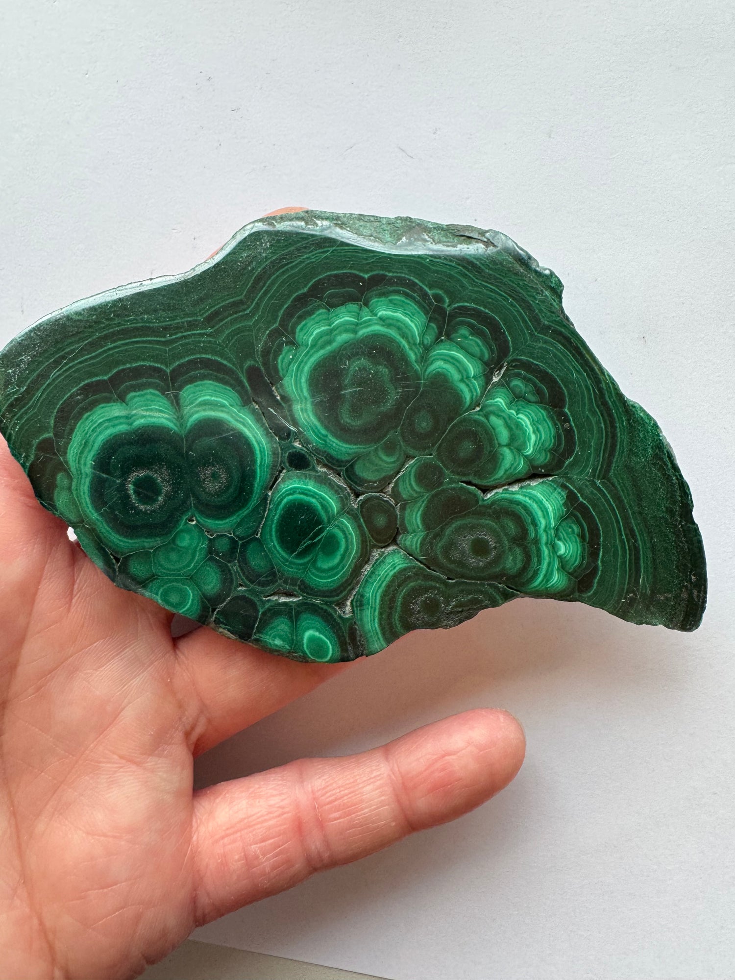 Malachite Polished Slab 134 g - Moon Room Shop and Wellness