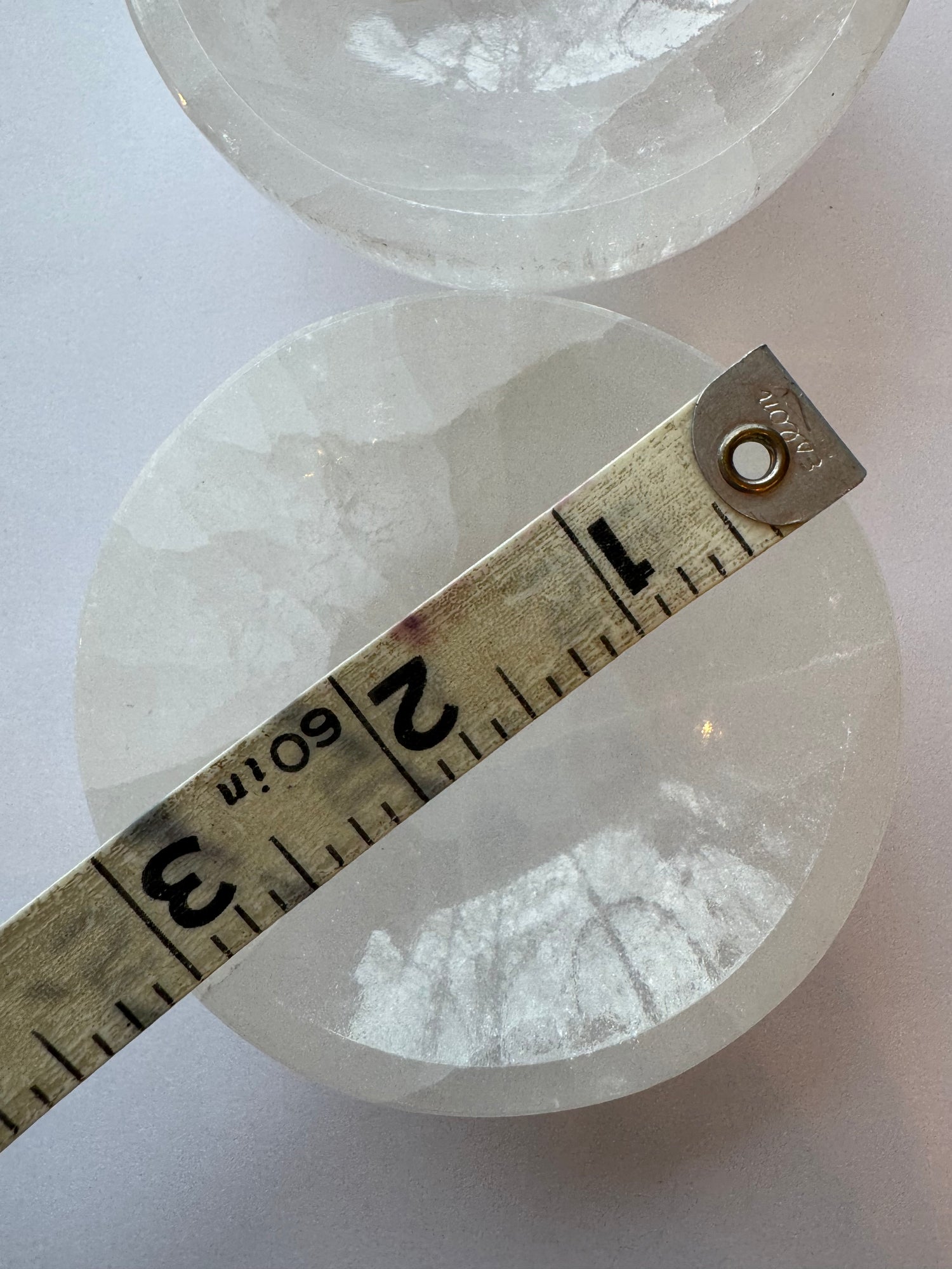 Selenite (satin spar) Round Mini Bowl - Moon Room Shop and Wellness