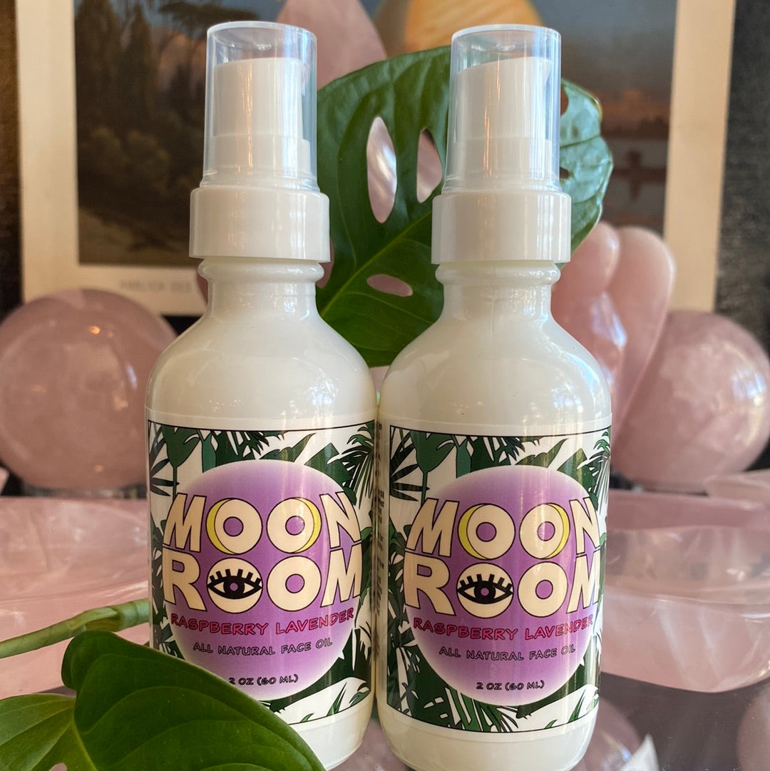 Moon Room Raspberry Lavender Face Oil - Moon Room Shop and Wellness