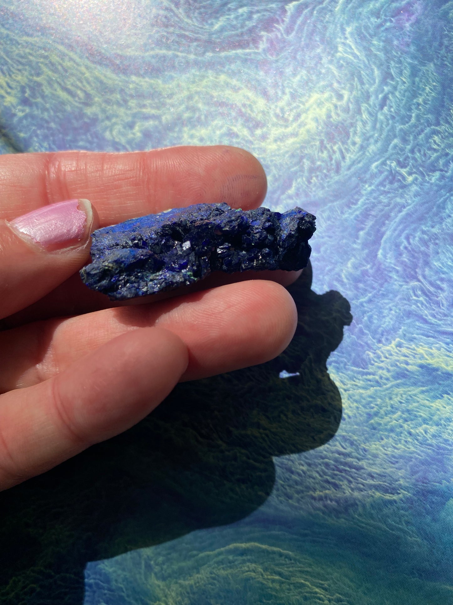 Raw Azurite Specimen - Namibia- 17 g - Moon Room Shop and Wellness