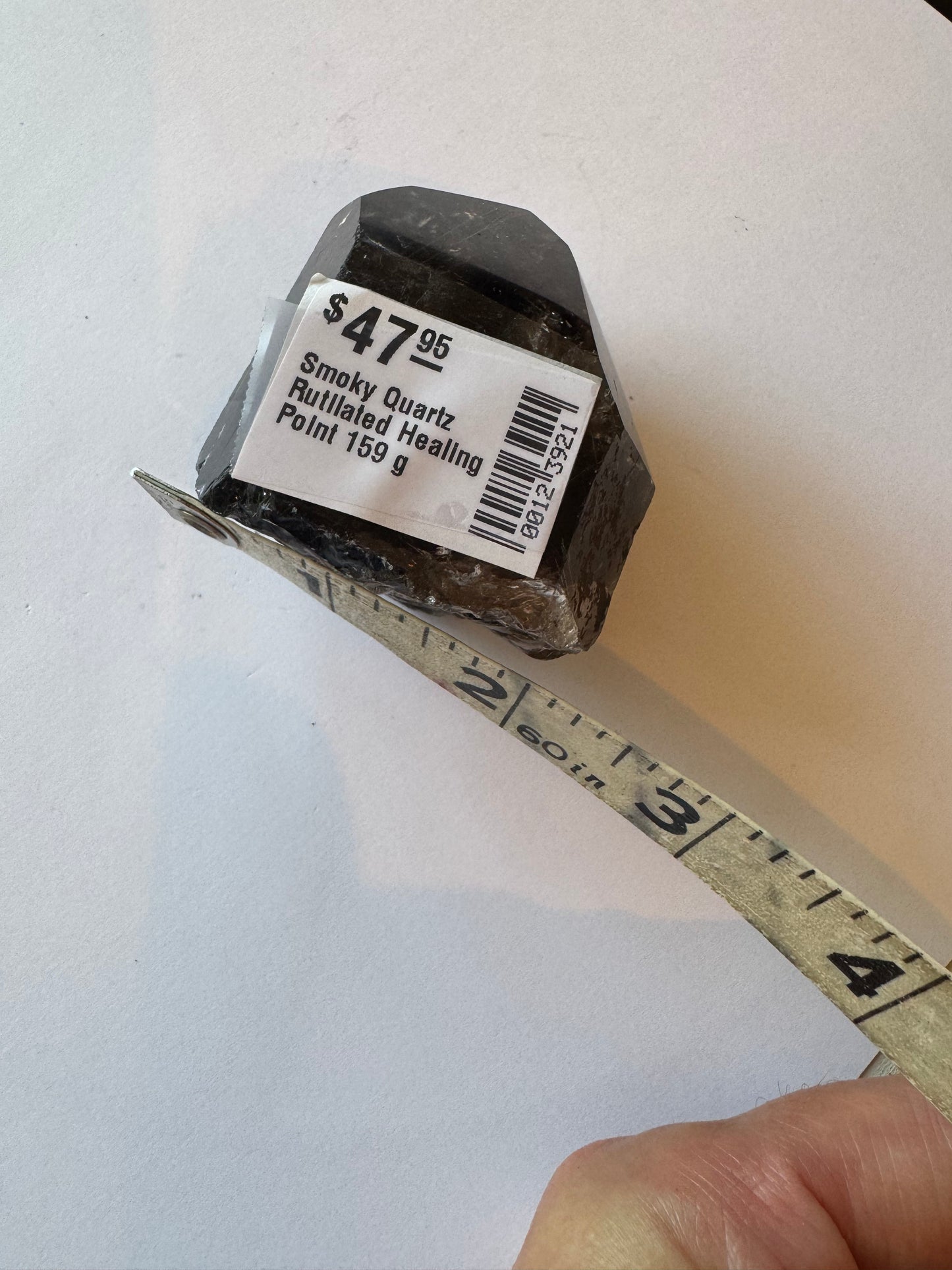 Smoky Quartz Rutilated Healing Point 159 g - Moon Room Shop and Wellness