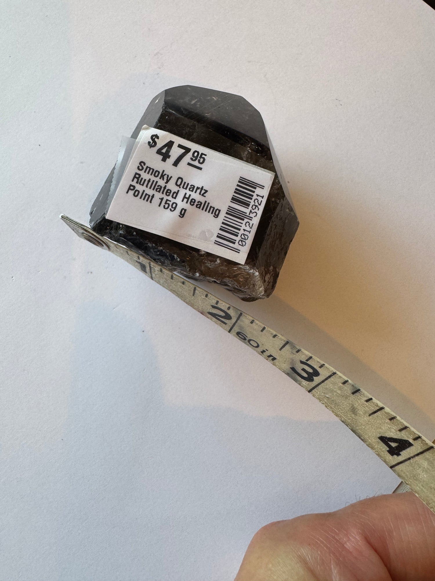 Smoky Quartz Rutilated Healing Point 159 g - Moon Room Shop and Wellness