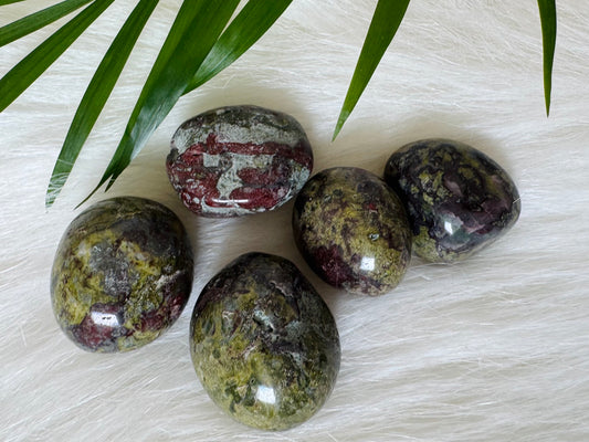 Dragon Blood Stone Tumbled - Moon Room Shop and Wellness