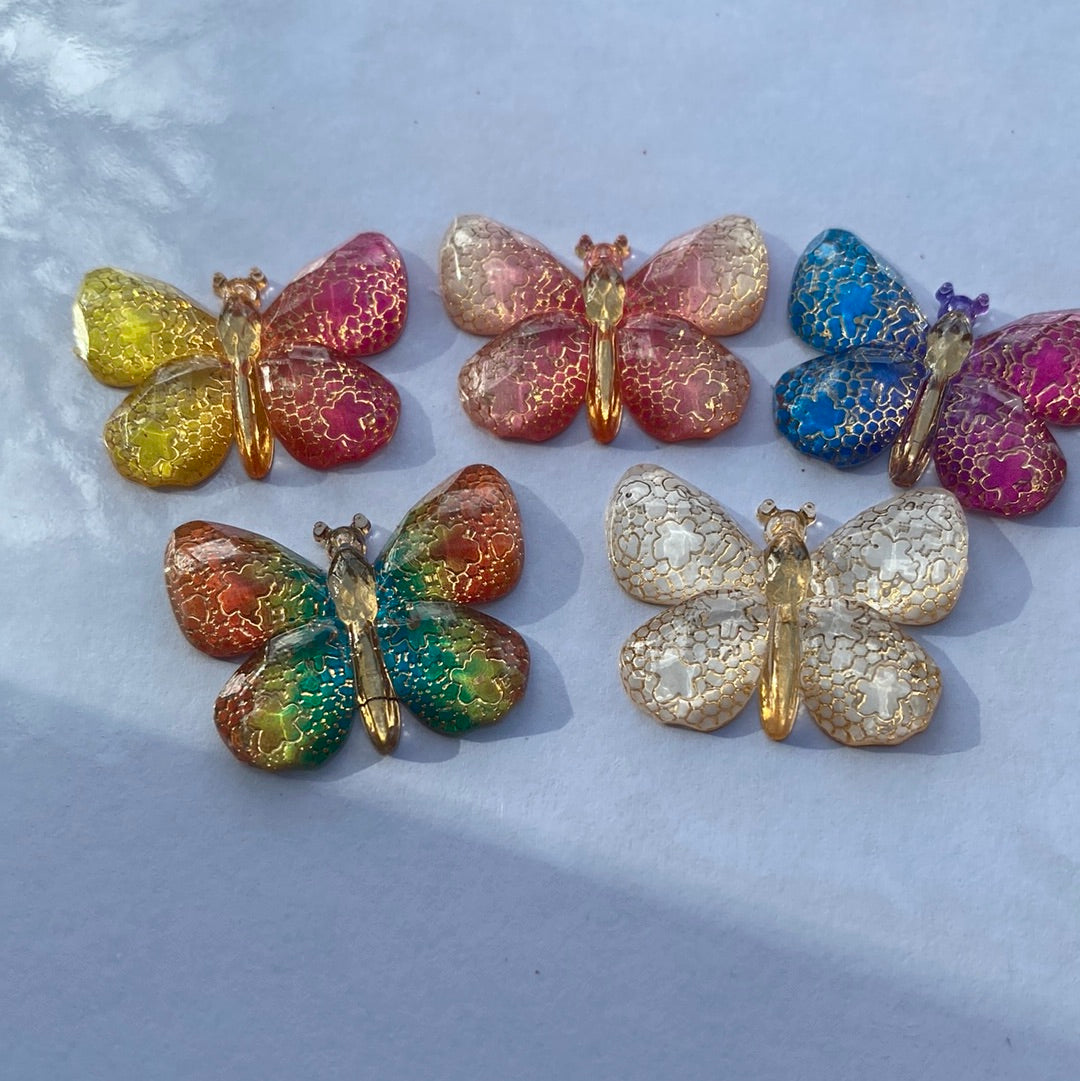 Resin Butterfly Charm - Moon Room Shop and Wellness
