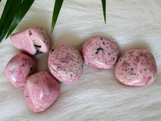 Rhodonite Tumbled Peru - Moon Room Shop and Wellness