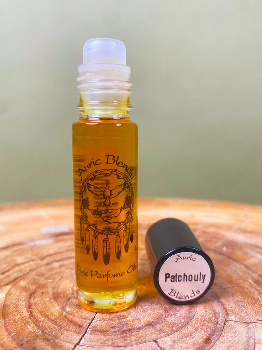 Patchouly Roll-On Perfume Oil by Auric Blends - Moon Room Shop and Wellness