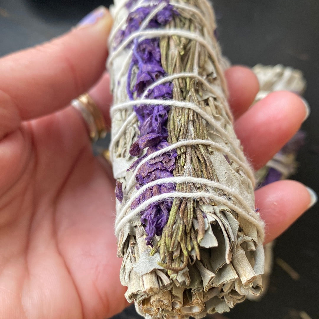 Lavender with Rosemary and White Sage Bundles - Moon Room Shop and Wellness