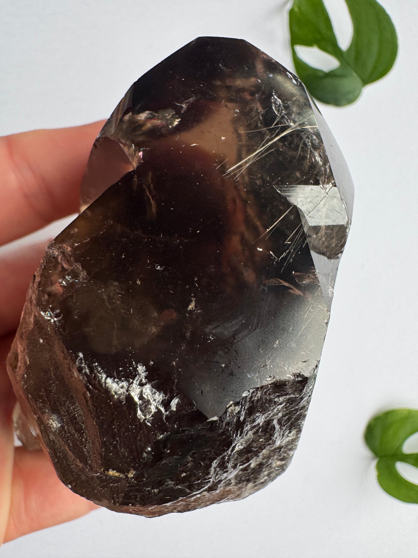 Smoky Quartz Rutilated Beauty 342 g. Brazil - Moon Room Shop and Wellness