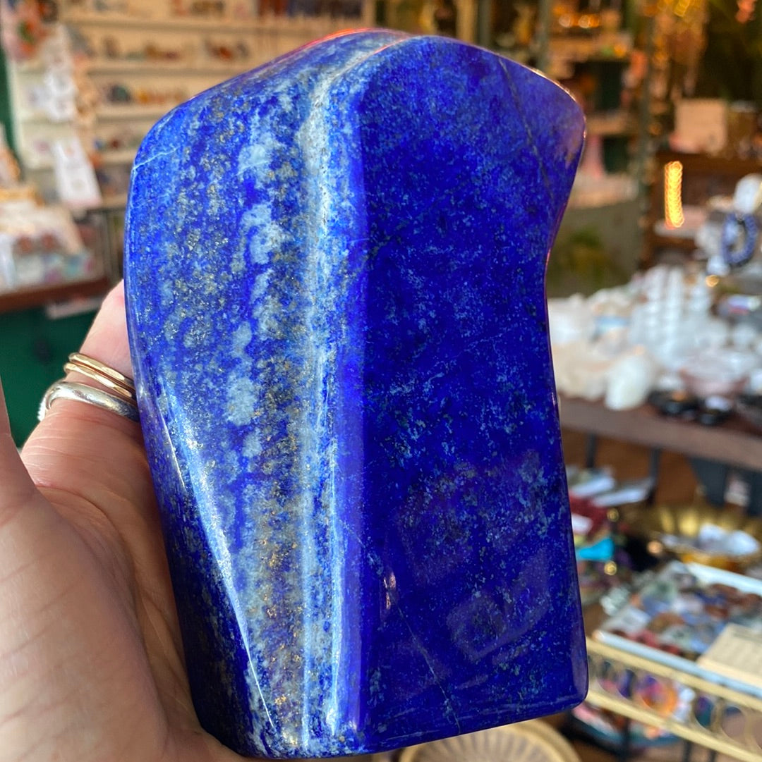 Grade AAA Lapis Lazuli Free Form - Moon Room Shop and Wellness