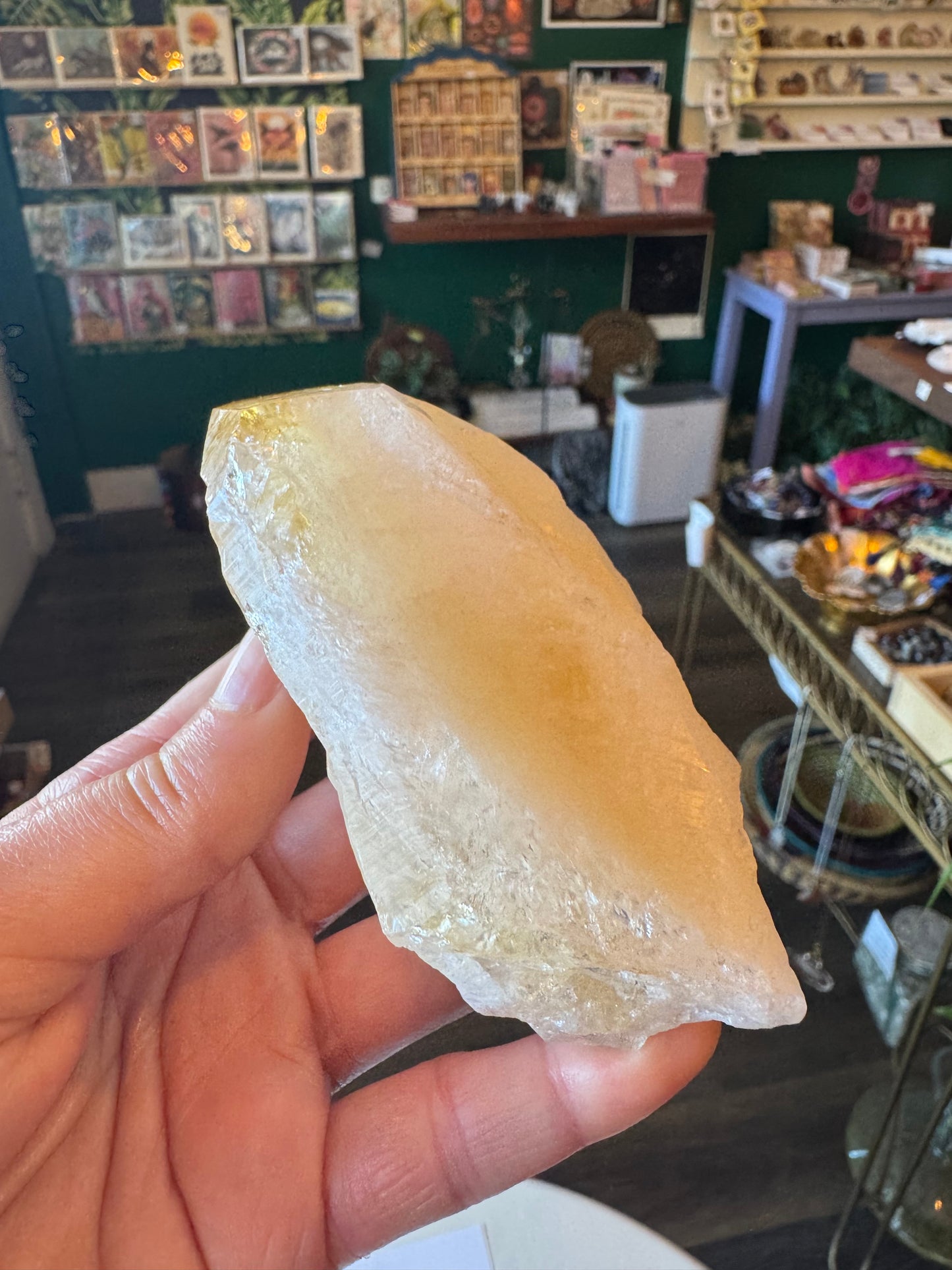 Citrine (heat treated) Rough Point 261 g