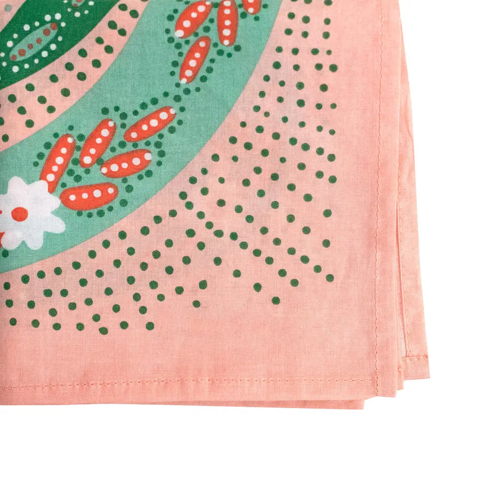 No. 069 Snakes Pink Bandana - Moon Room Shop and Wellness