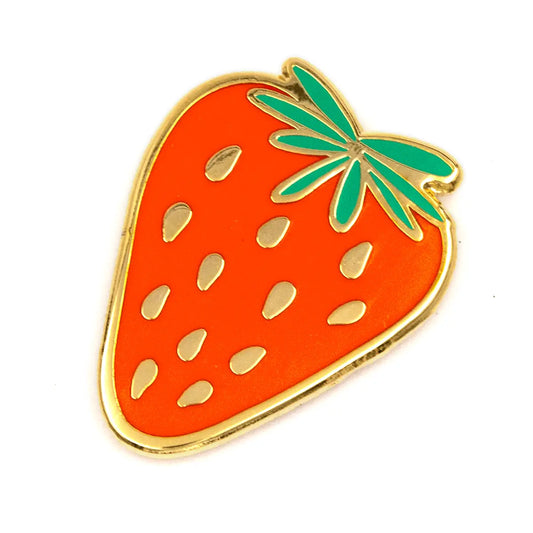 Strawberry Enamel Pin