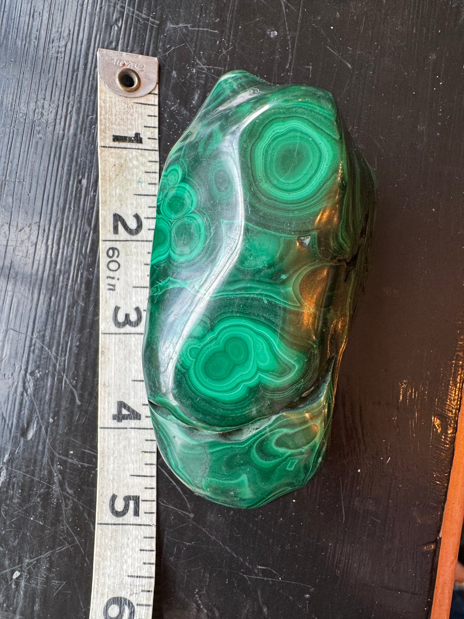 Malachite Freeform 366 g -Congo Polished Beauty! - Moon Room Shop and Wellness