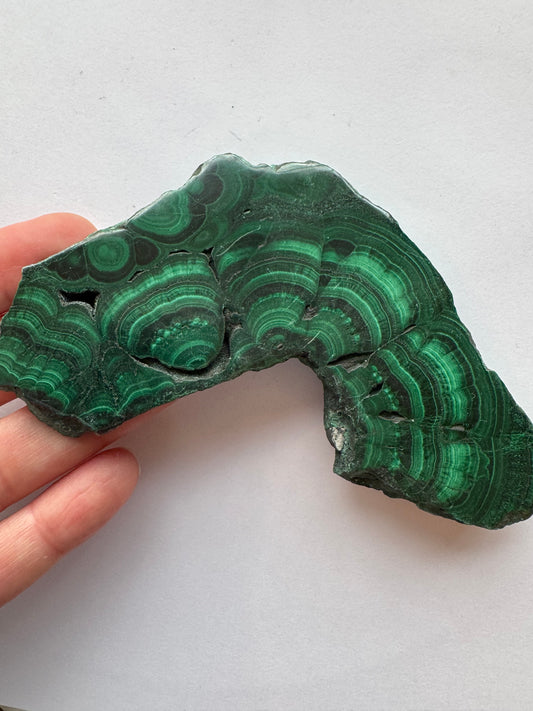 Malachite Polished Slab 145 g - Moon Room Shop and Wellness