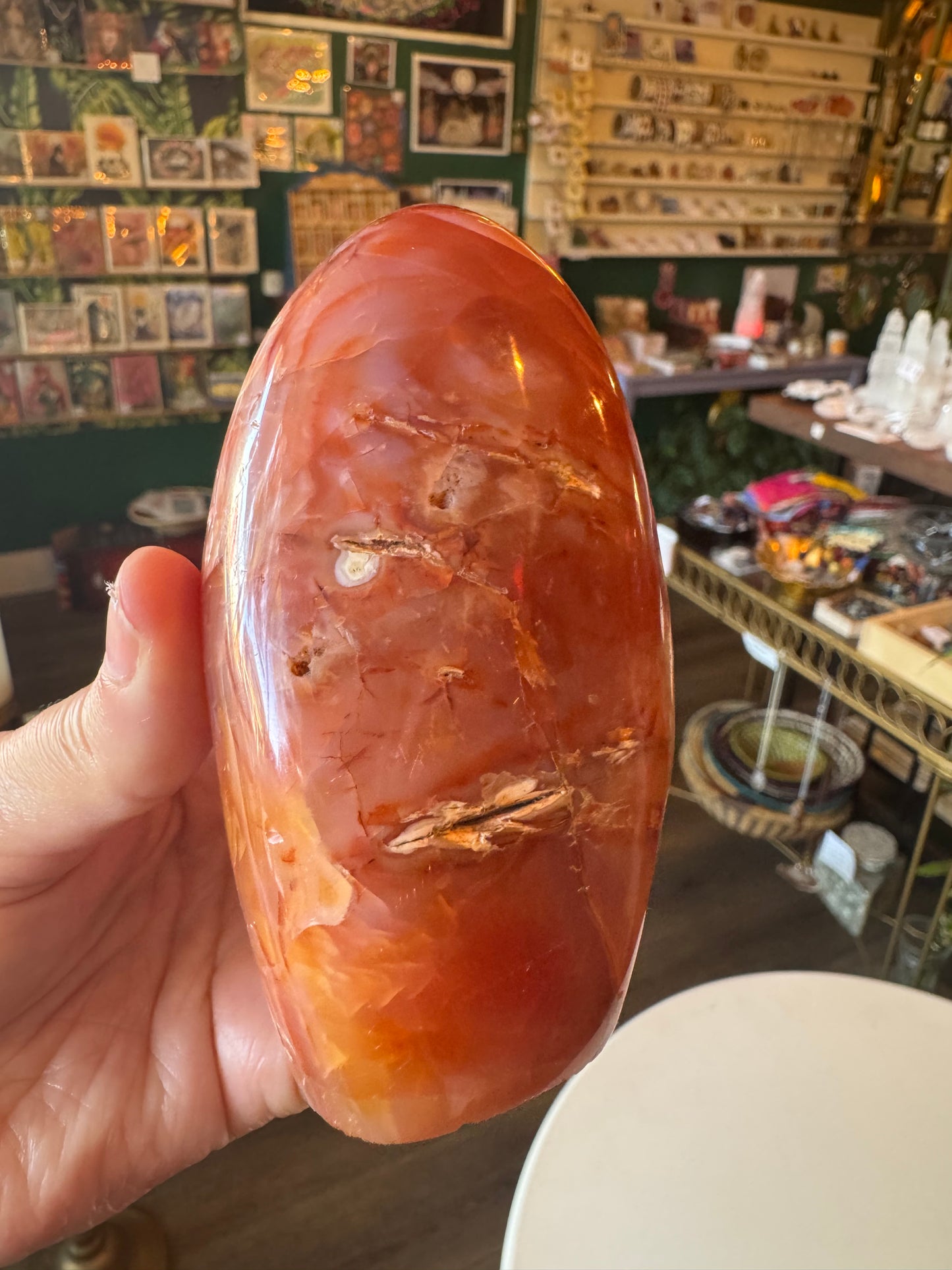 Carnelian Freeform 1.26 lb- Madagascar - Moon Room Shop and Wellness