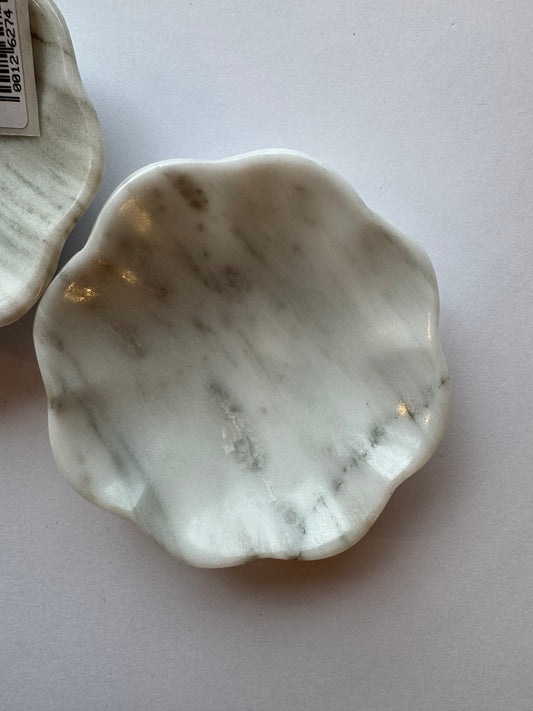 White Marble Dish - Moon Room Shop and Wellness