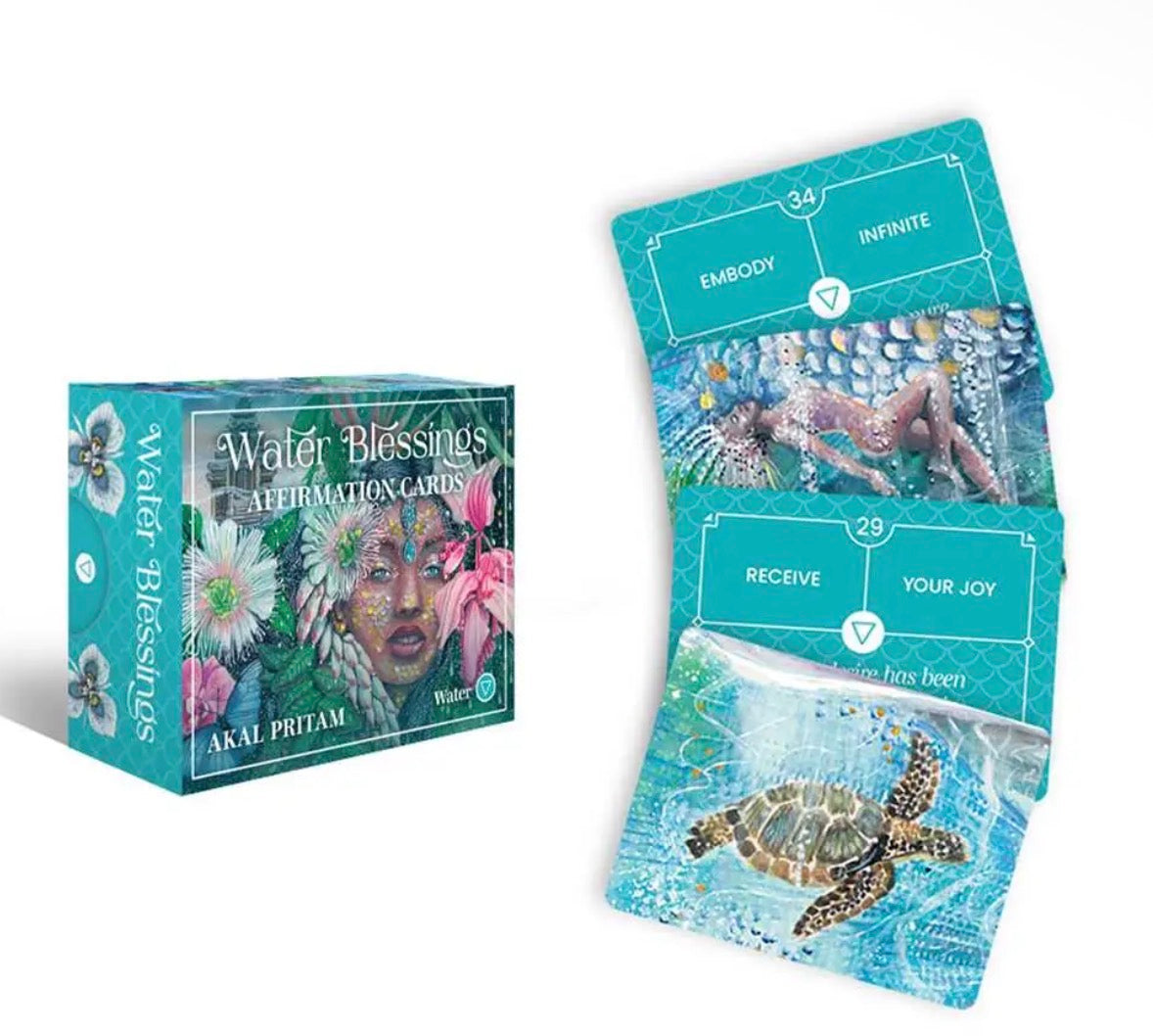 Water Blessings Affirmation Cards