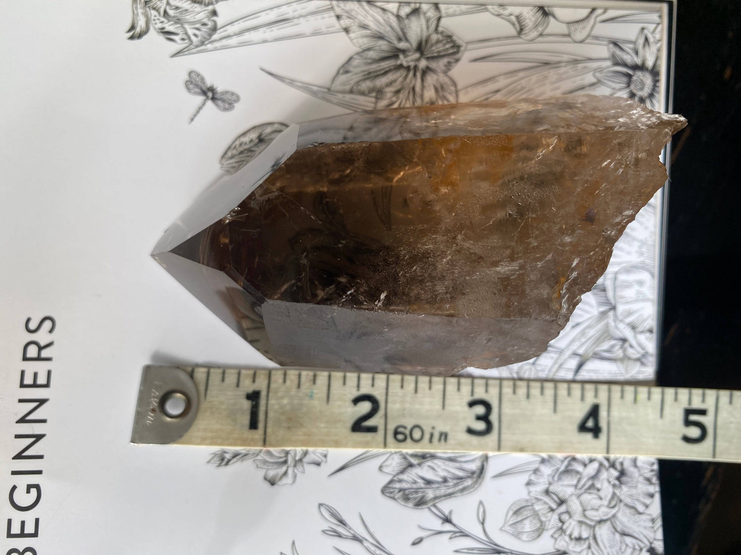 Smoky Quartz Point 255 g  Brazil - Moon Room Shop and Wellness