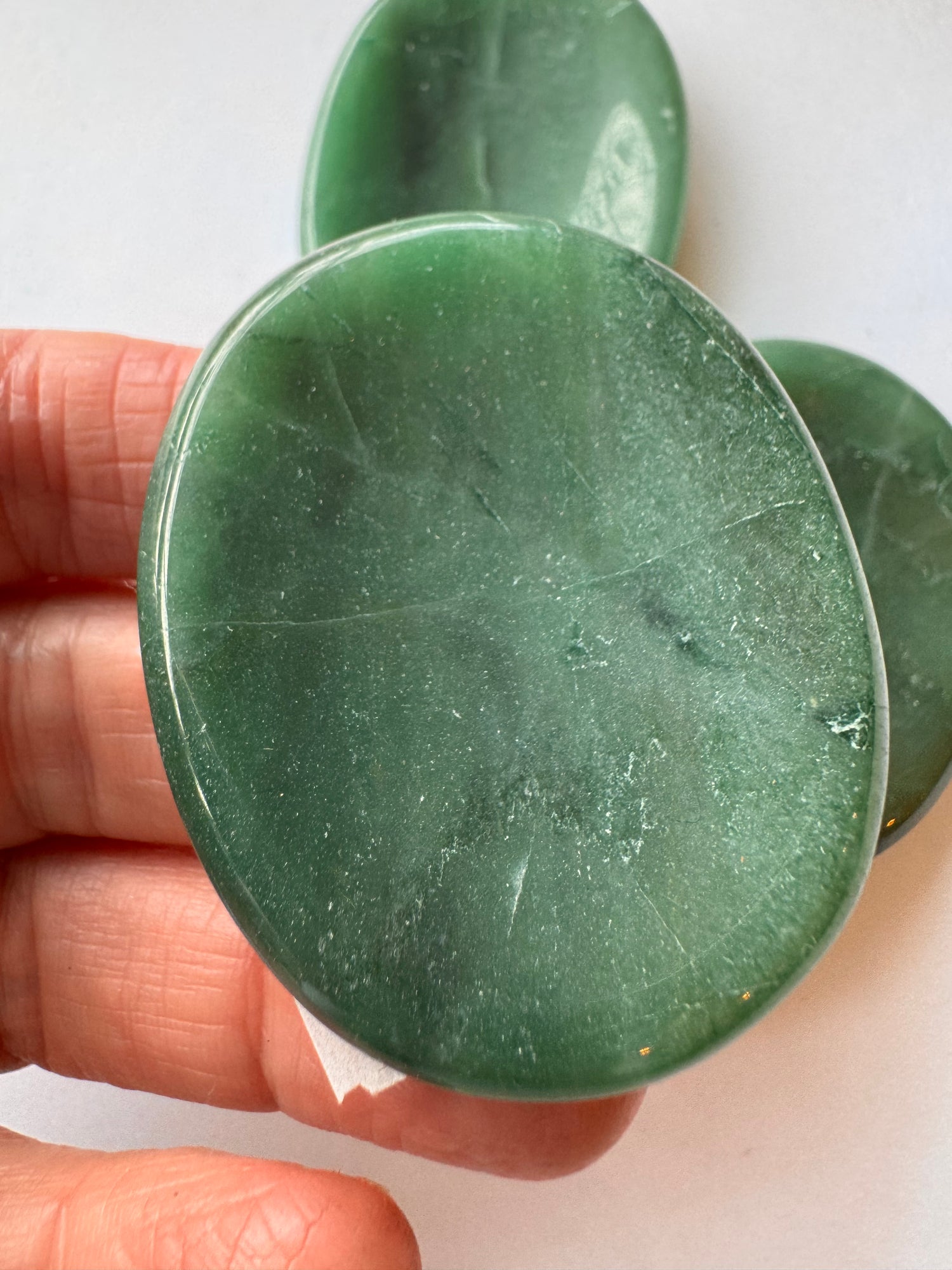 Jade Serenity/Worry Stone - Moon Room Shop and Wellness