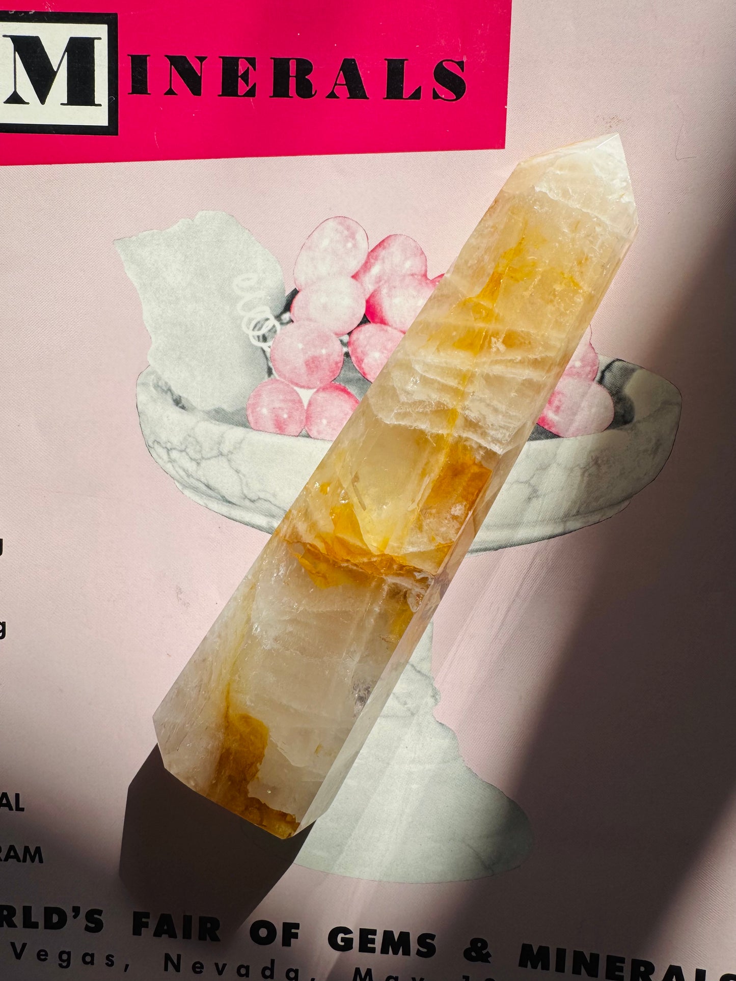 Golden Healer Quartz Tower 232 g Brazil - Divine Beauty - Moon Room Shop and Wellness