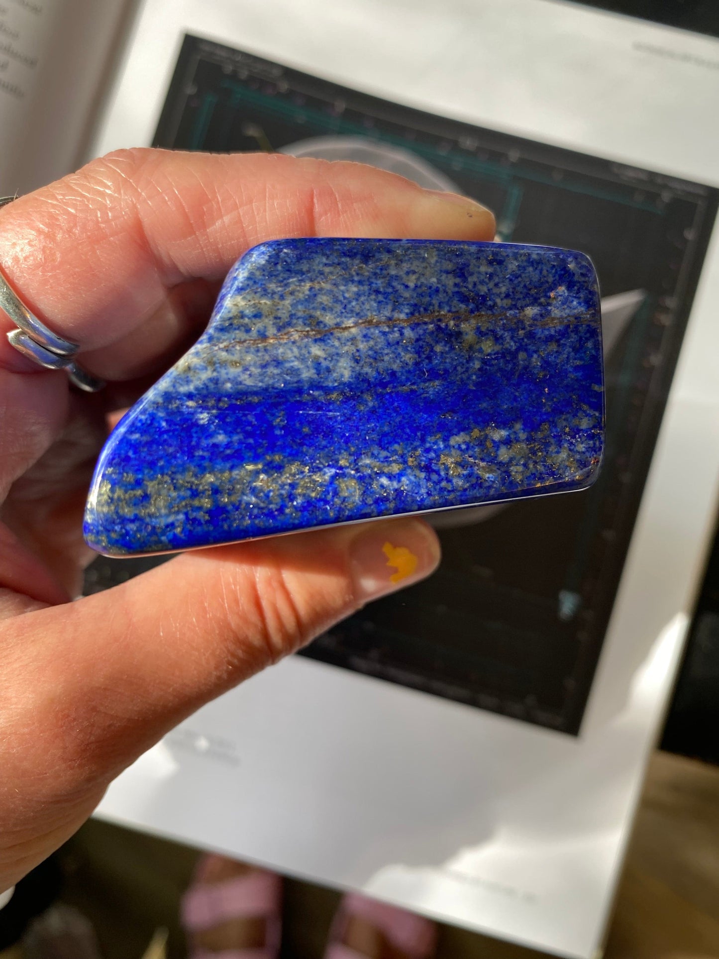 Lapis Lazuli Freeform Grade AAA 1.29 lbs Afghanistan - Moon Room Shop and Wellness