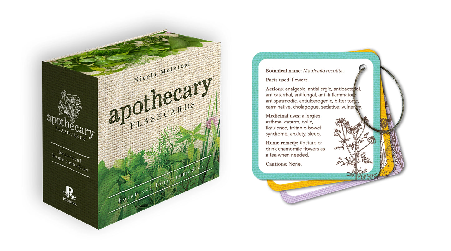 Apothecary Flashcards- A Pocket Reference for Herbs - Moon Room Shop and Wellness