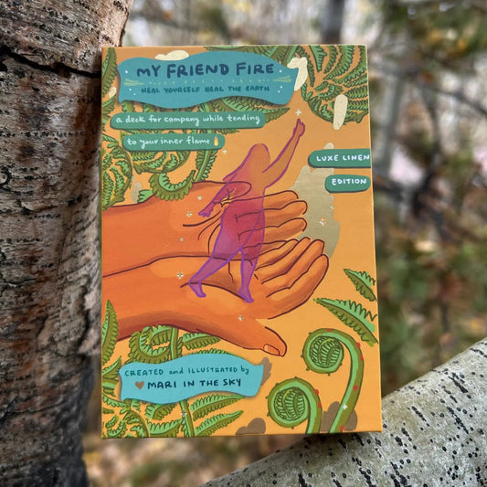 My Friend Fire Oracle  -The Gentle Tarot Companion Deck by Mari in the Sky