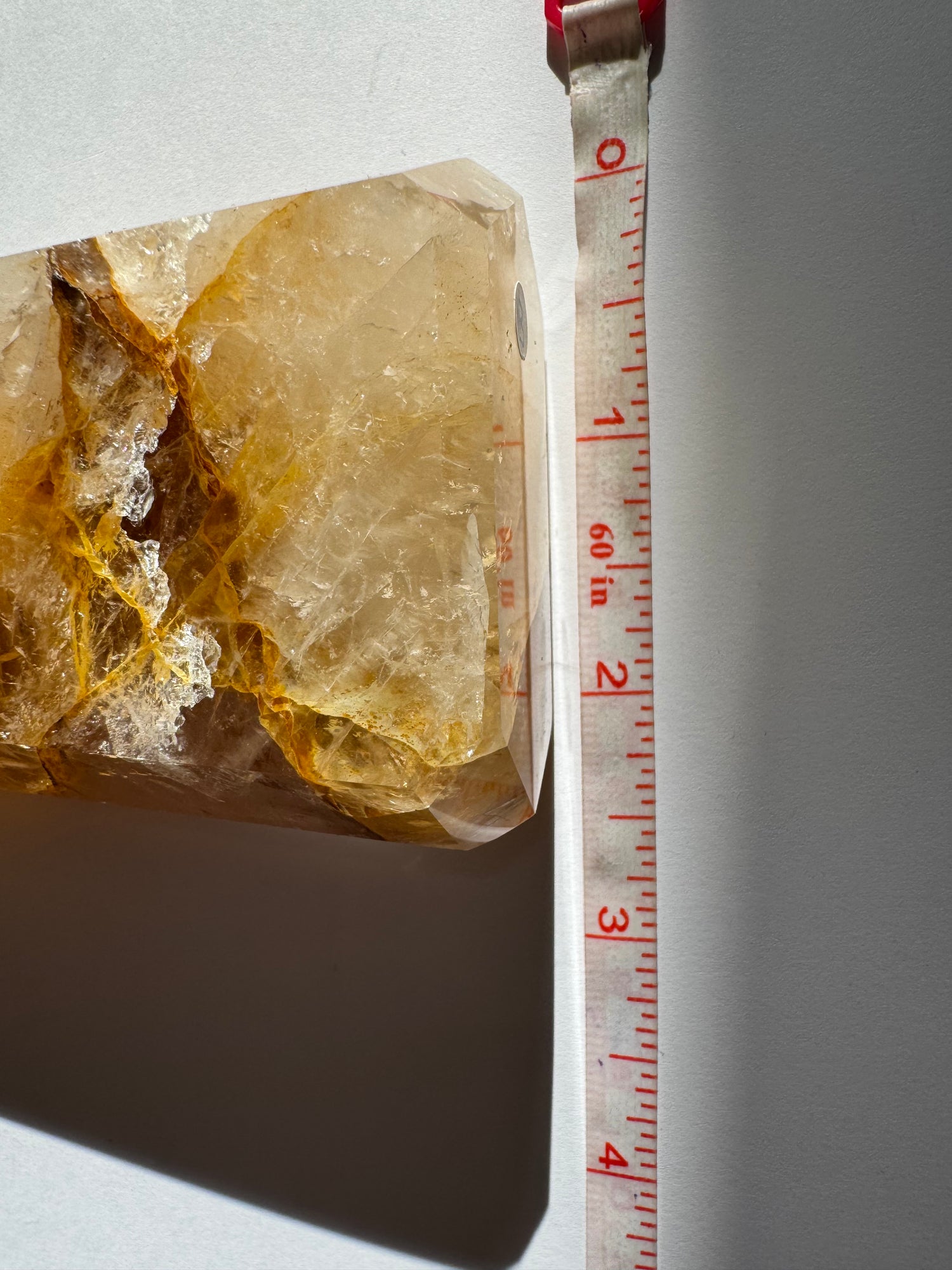 Golden Healer Quartz Tower 450 g Brazil - Divine Beauty - Moon Room Shop and Wellness