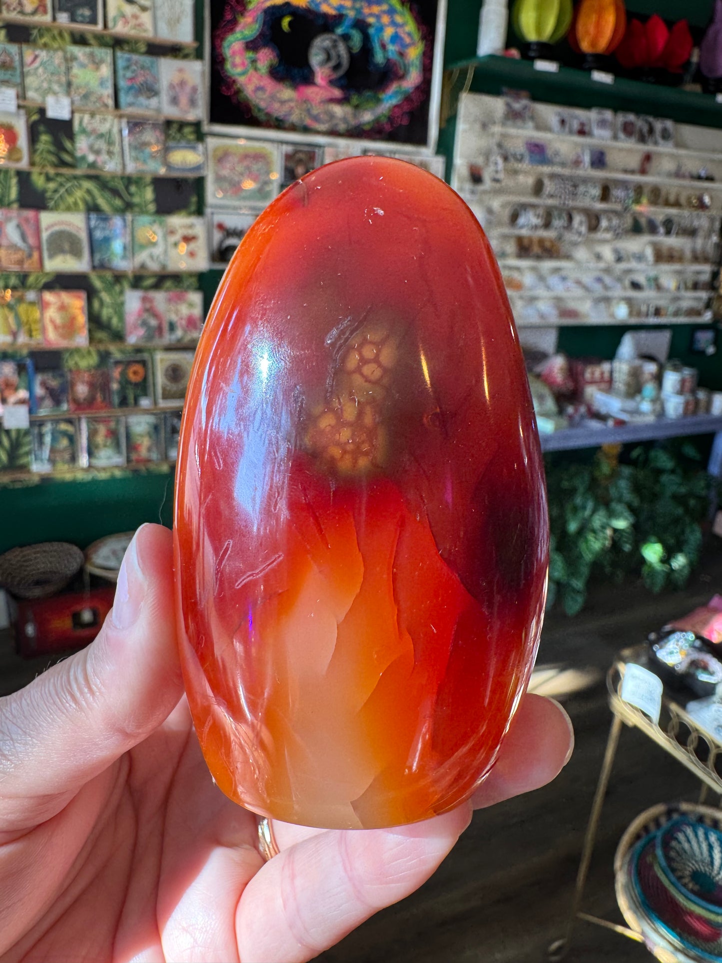 Carnelian Freeform 436 g Madagascar - Moon Room Shop and Wellness