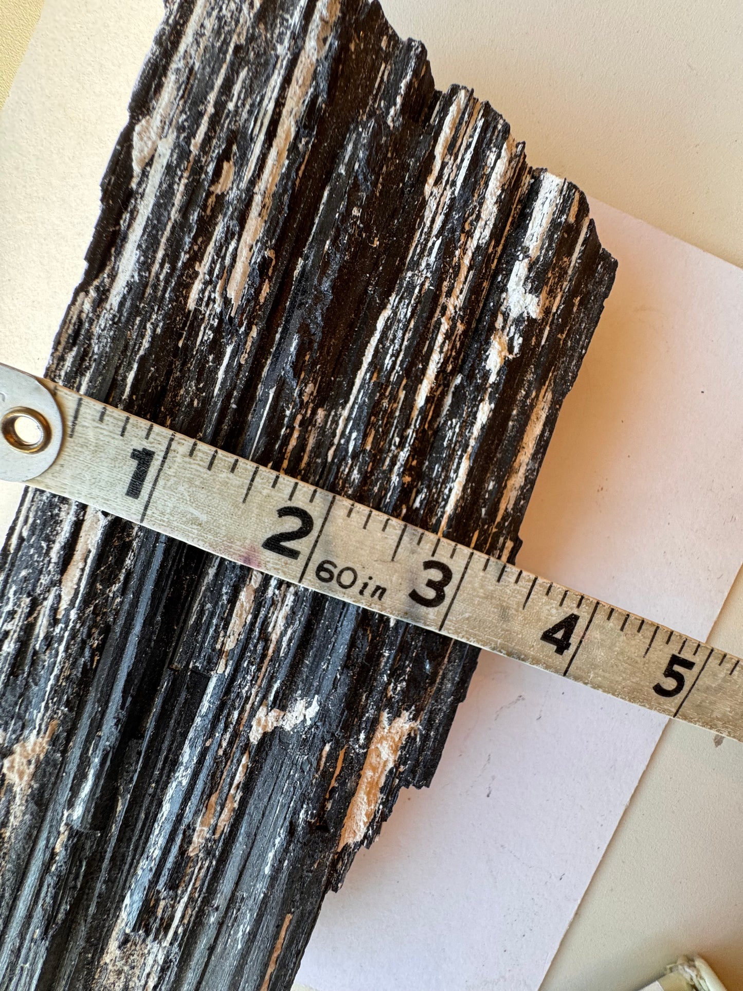 Black Tourmaline Raw 2.42 lb - Moon Room Shop and Wellness