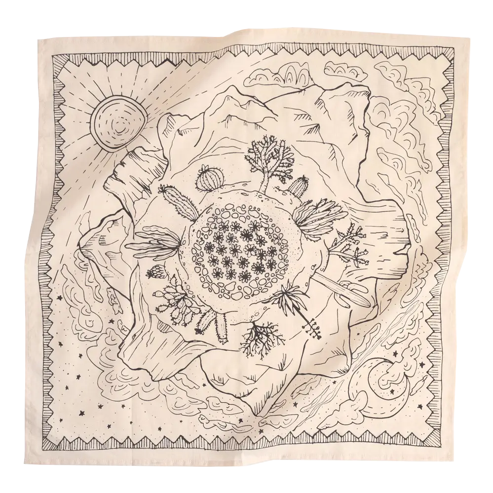 No. 068 Desert Bandana - Moon Room Shop and Wellness