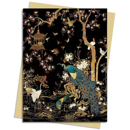 A Japanese Garden Greeting Card